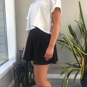 F21 Black Circle Skirt